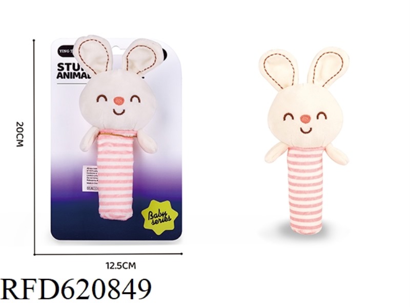 PINK RABBIT HAND SHAKE STICK