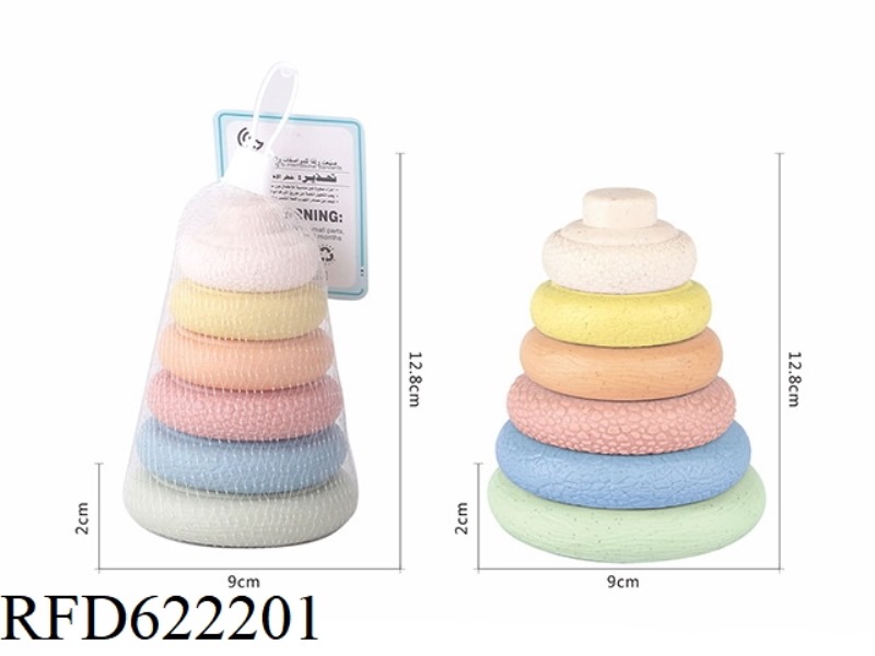 WHEAT STRAW SOFT RUBBER LAMINATED RING