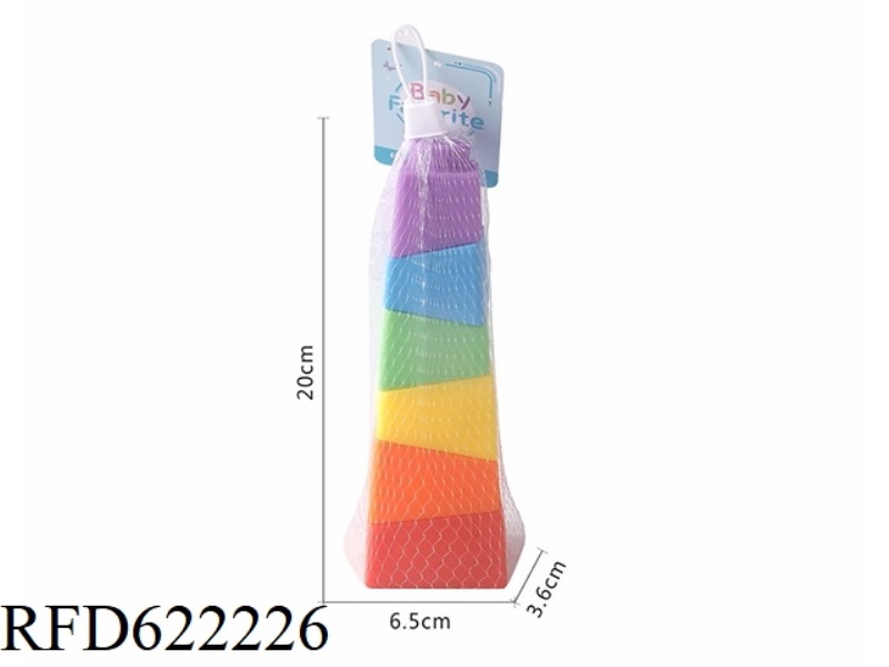 IRIDESCENT QUADRANGLE JENGA