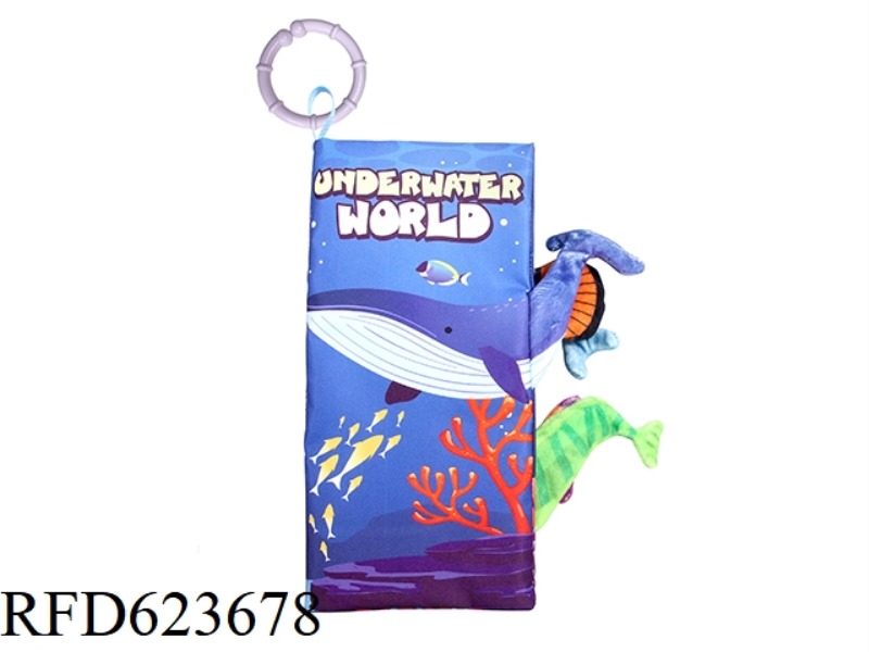BABY CARTOON BOOK WITH TAIL - OCEAN