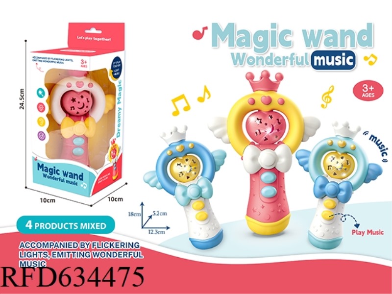 LIGHTS AND MUSIC MAGIC STICKS