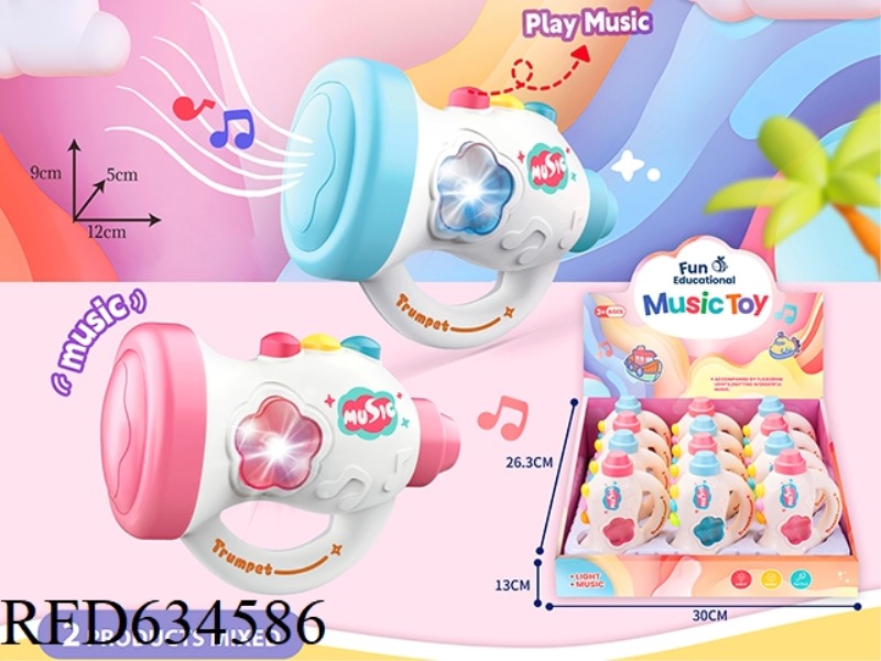 LIGHT MUSIC CARTOON SPEAKERS 12PCS