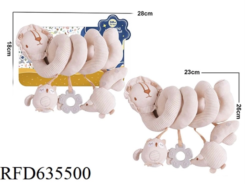 COLORED COTTON LION BED WINDING