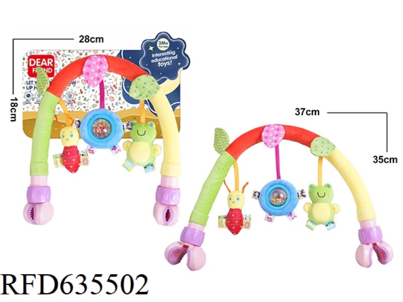 FROG BEE CAR CLIP