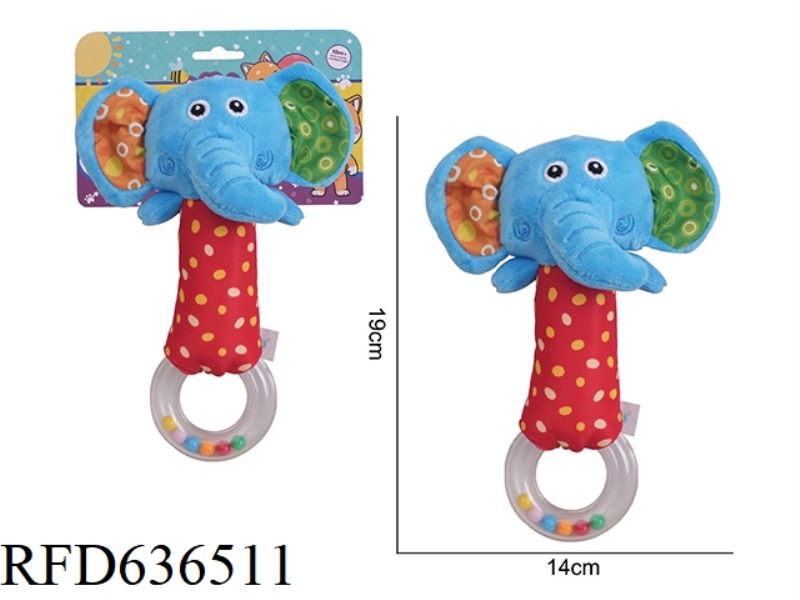 COLORED HAND STICK-ELEPHANT