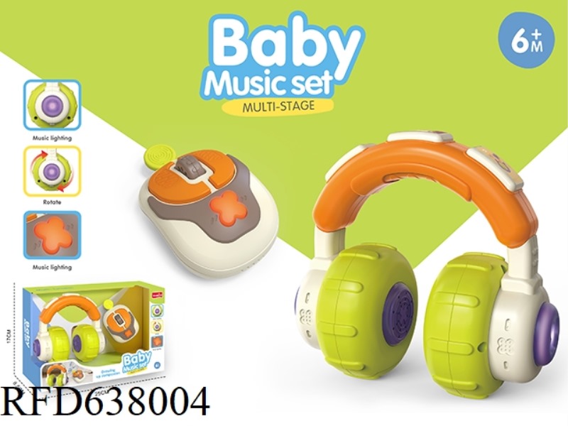 MUSIC HEADSET + MOUSE SET