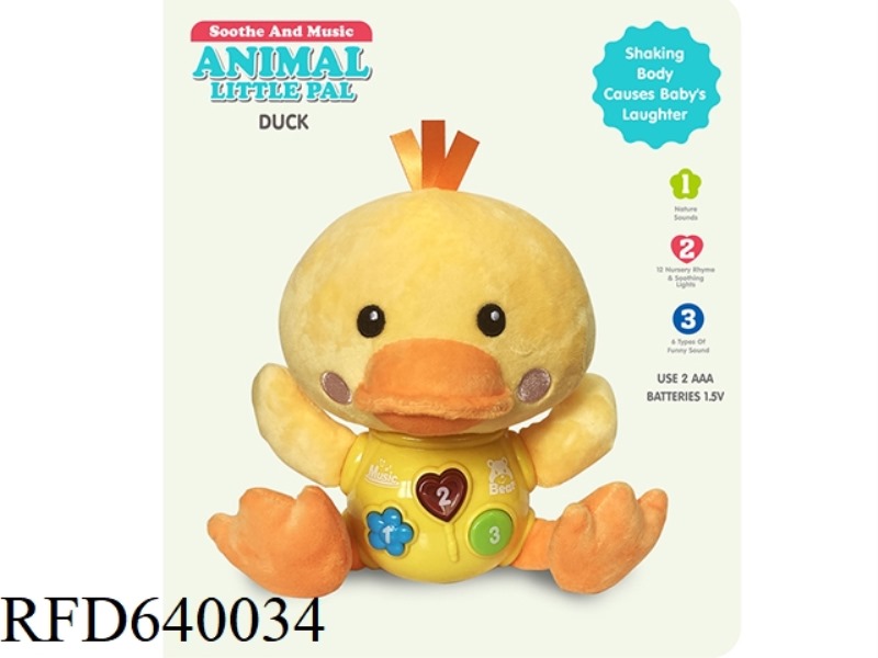 SOUND AND LIGHT SOOTHE THE DUCKS