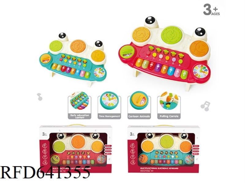 FROG ELECTRONIC ORGAN HAND BEAT DRUM