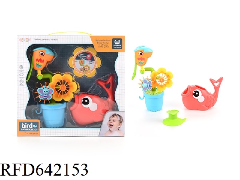 TAKE A BATH AND SPLASH OVER THE BIRD.