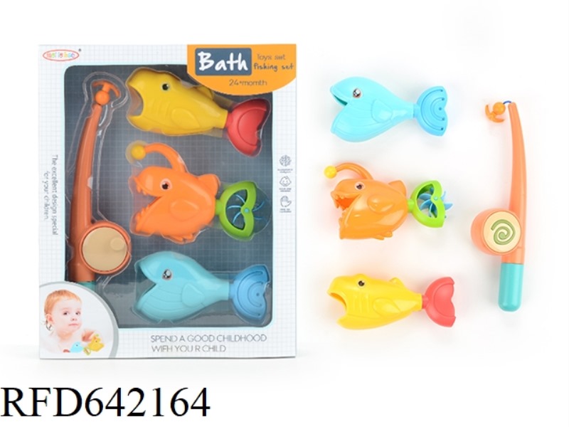 FOUR FISH IN THE WATER