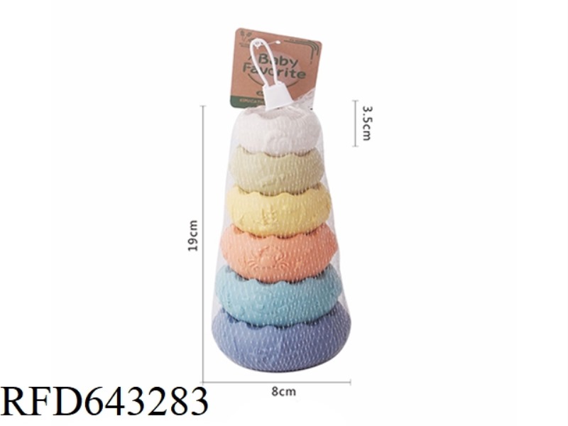 WHEAT STRAW NON-POROUS OCEAN FLOATING JENGA