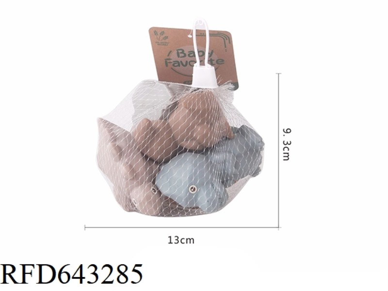 STRAW FEED NON-POROUS STONE DINOSAUR
