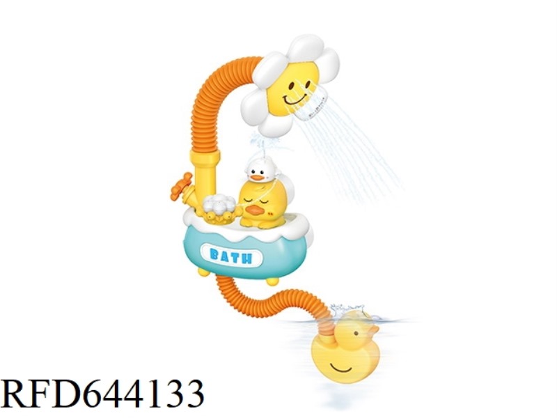BATHTUB DUCK SHOWER (1 CLOUD/WHITE DUCK/CROWN EACH)