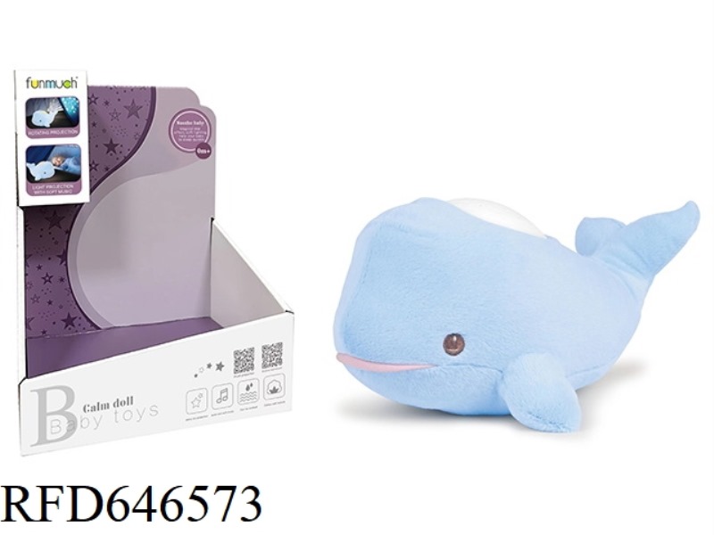 PLUSH ROTARY PROJECTION SLEEP DEVICE (DOLPHIN)