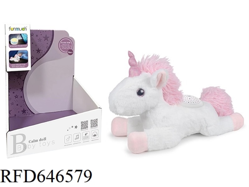 PLUSH ROTARY PROJECTION SLEEP DEVICE (UNICORN)