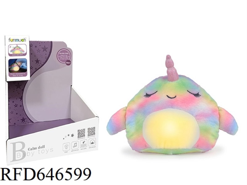 SOOTHING MUSICAL NIGHTLIGHT (RAINBOW SHARK)