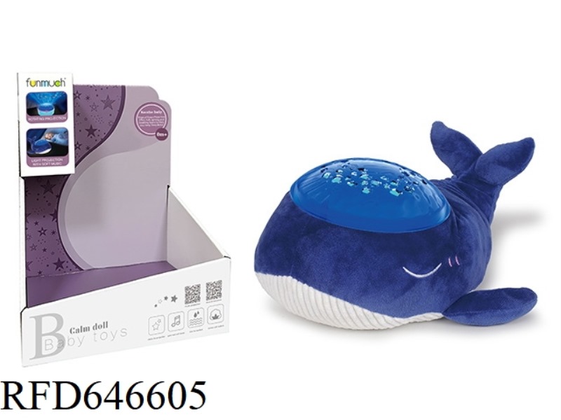 PLUSH ROTATING PROJECTION (WHALE)