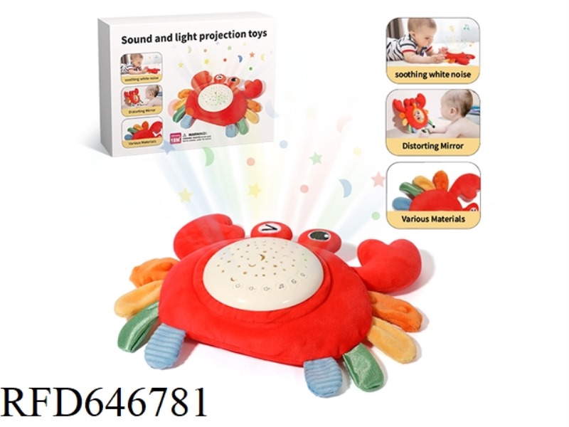 CRAB PROJECTION PLUSH TOY