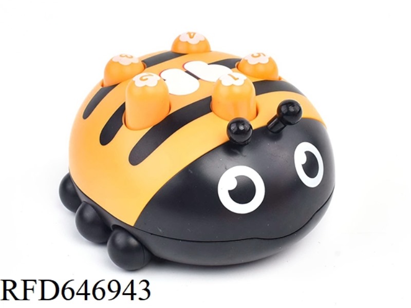 PUZZLE PRESSING WHACK-A-MOLE SLIDING LADYBUG