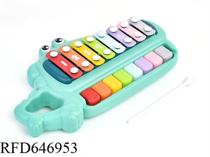 CROCODILE TAPPING THE PIANO-ACOUSTO-OPTIC VERSION