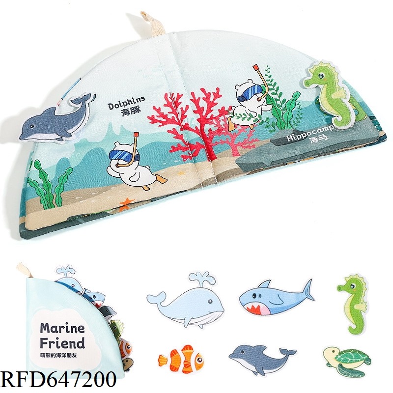 OCEAN TEAR CLOTH BOOK (INCLUDING 6 MAGIC ACCESSORIES)