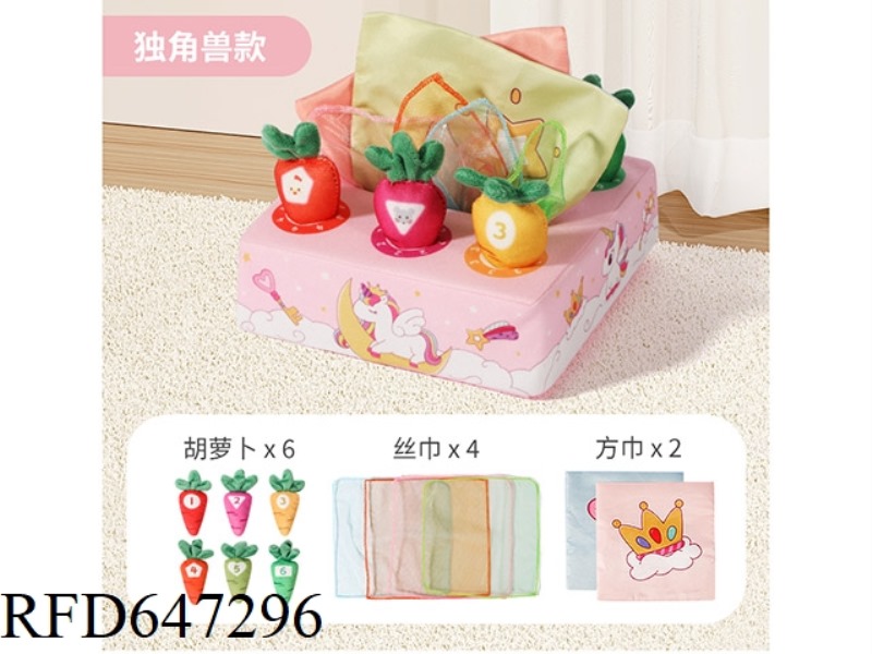 PULLING PAPER AND RADISH IN ONE   (UNICORN MODEL)
