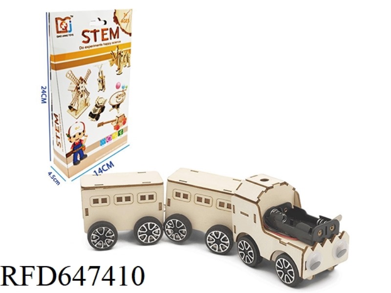 WOODEN ELECTRIC TRAIN