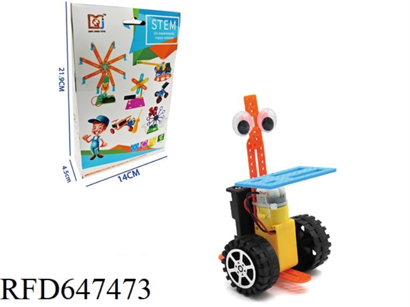 DIY PLASTIC FOOD DELIVERY ROBOT