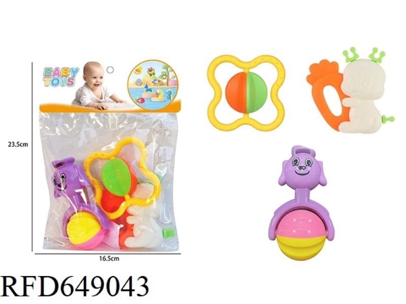 3 RATTLES