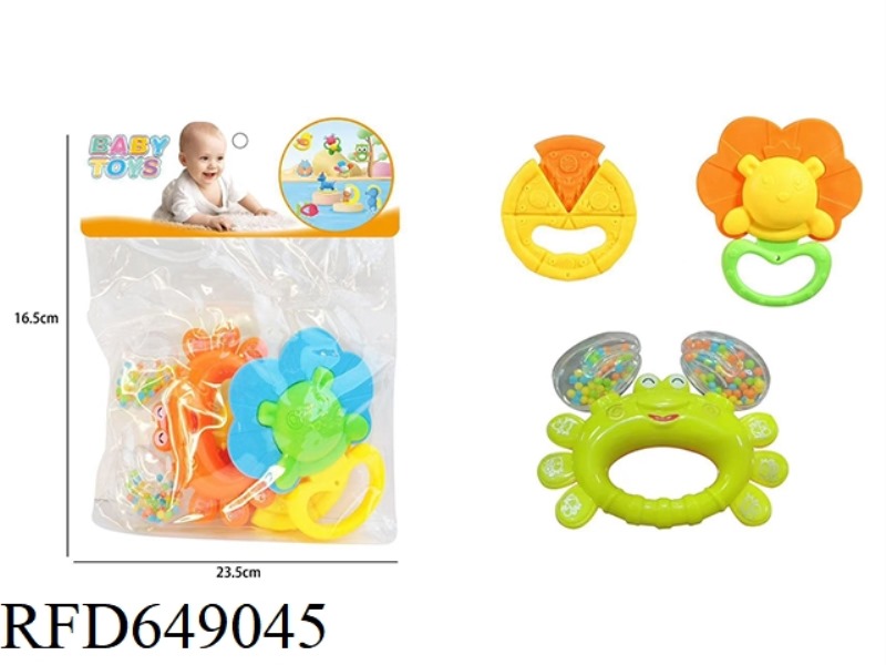 3 RATTLES