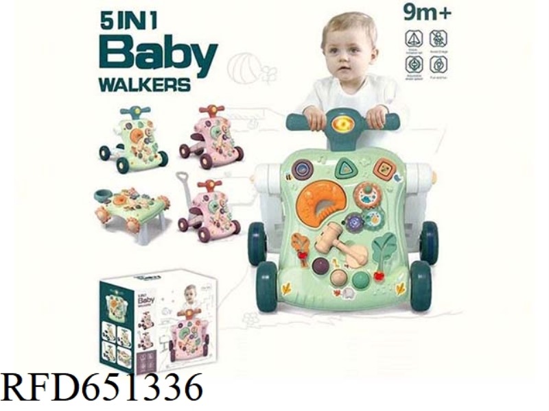 BABY WALKER + MULTI-FUNCTION BELT TOOL + (DESK + PUSH + TODDLER)