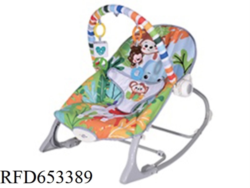 GREEN ZOO BABY ROCKER (WITH VIBRATION)