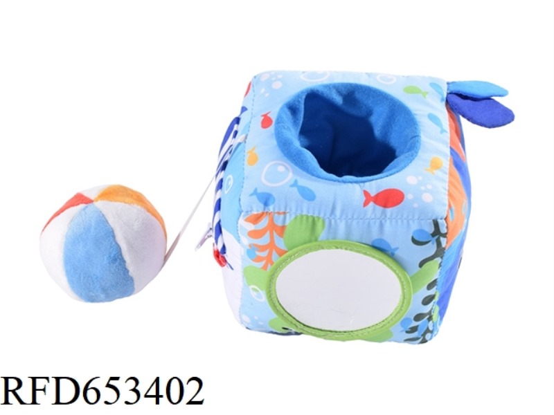 BABY PUZZLE HEXAHEDRON CLOTH DICE