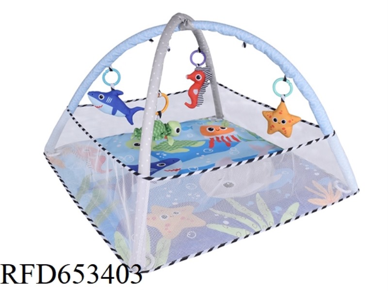 UNDERWATER WORLD TENNIS FLOOR MAT