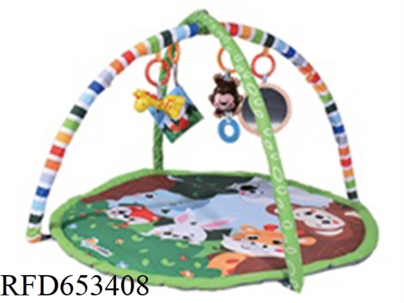 FOREST ANIMALS BABY ROUND PLAY MAT GYM