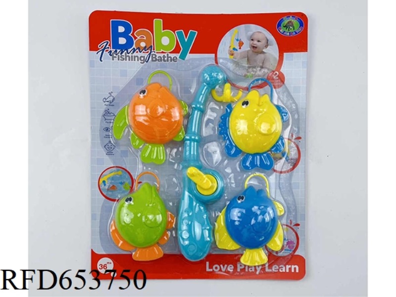 BATHROOM TOYS WITH LIGHTS MACEY FISH SERIES SINGLE