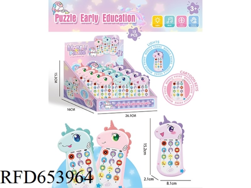 UNICORN MOBILE PHONE 12PCS