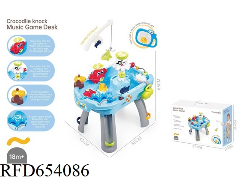 AMUSEMENT BOAT WATER TOY SET