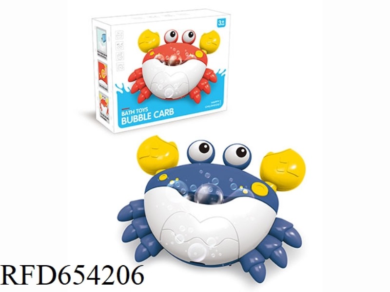 BUBBLE SPITTING CRAB