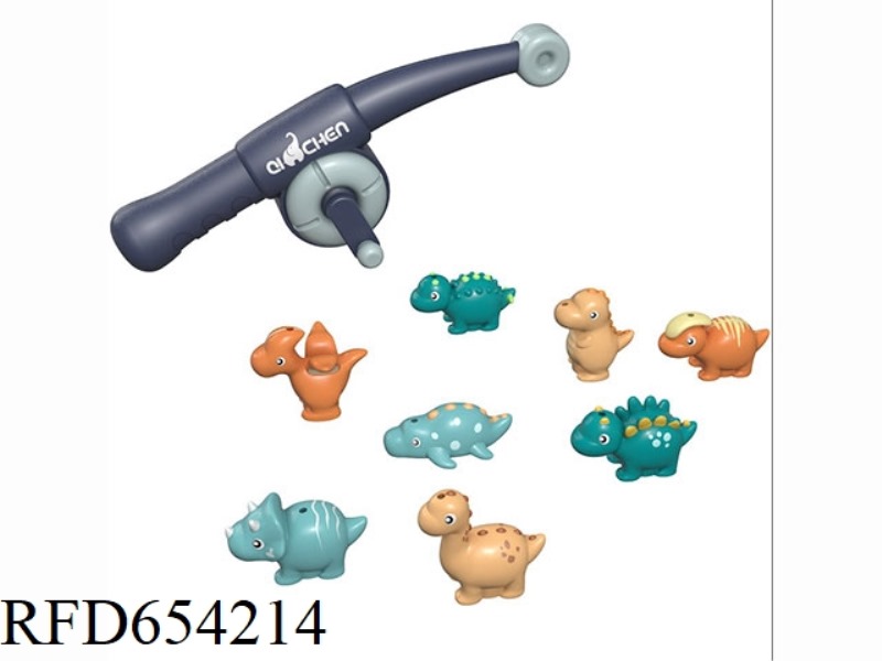 DINOSAUR FISHING SET
