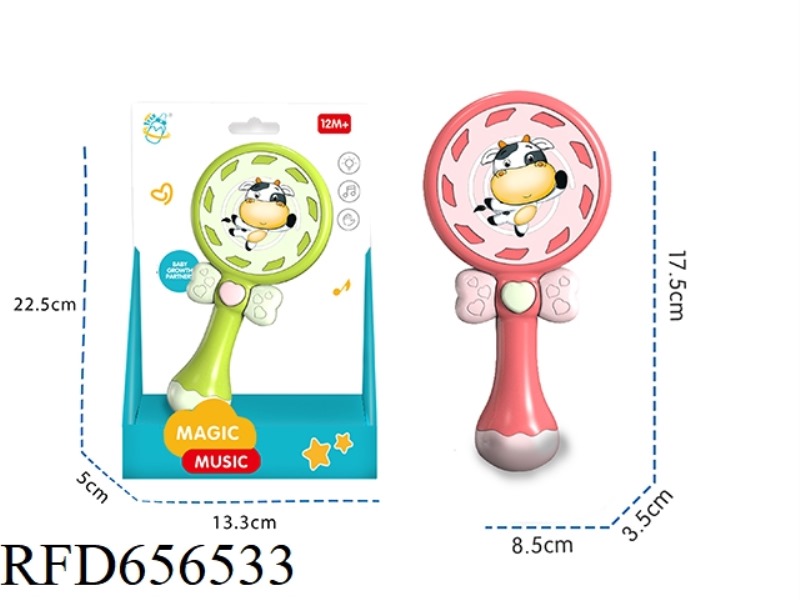 LIGHTS, MUSIC, COW MAGIC LOLLIPOP
