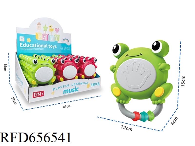 BABY LIGHT MUSIC FROG HAND BEAT DRUM