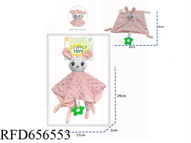 BUNNY WIPES WITH TEETHER