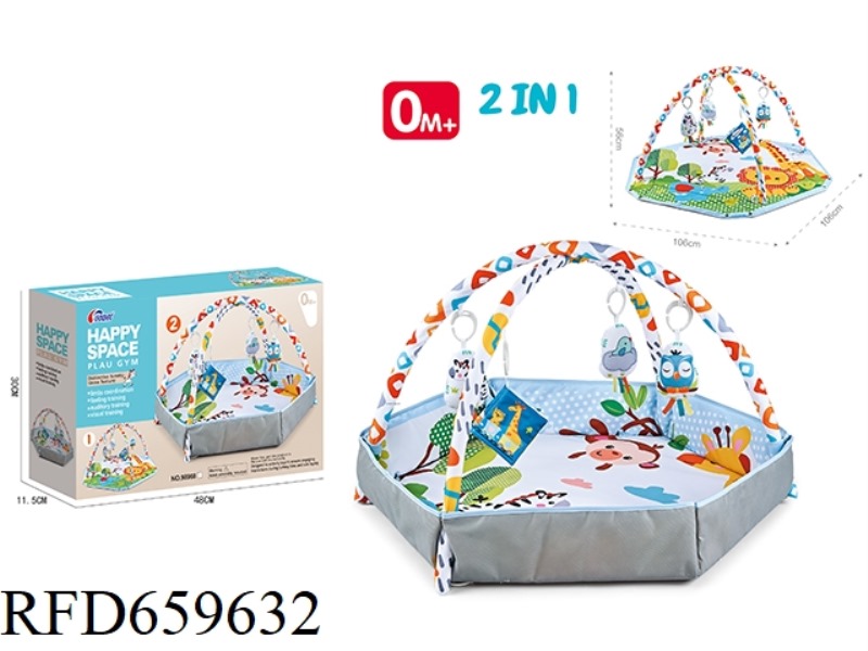 2-IN-1 BABY FITNESS MAT