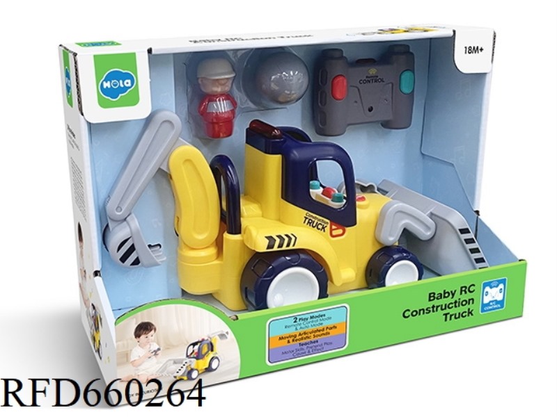 REMOTE CONTROL ENGINEERING VEHICLE FOR EARLY EDUCATION