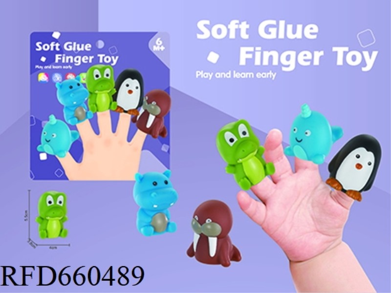 SOFT GLUE FINGER DOLL