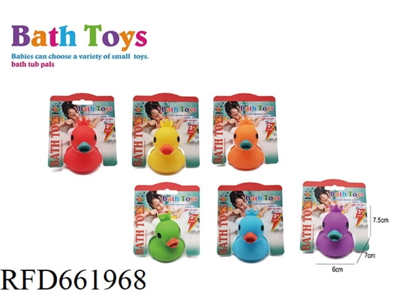 COLORED CROWN DUCK