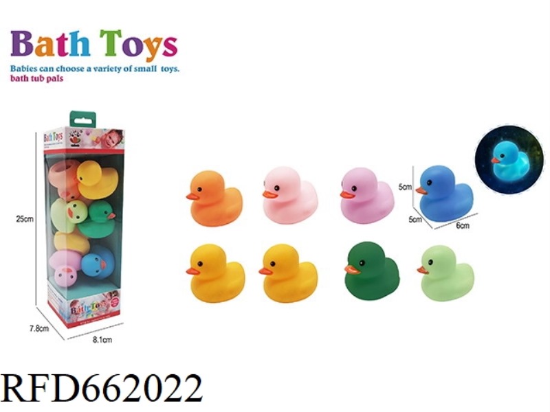 CUTE COLORED DUCK WITH LIGHT