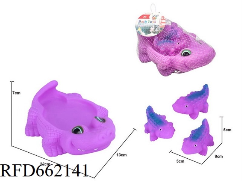 CUTE SWIMMING CROCODILE SET