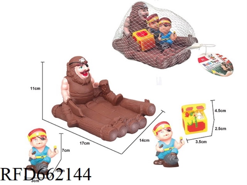 CUTE SPLASTERING PIRATE SET